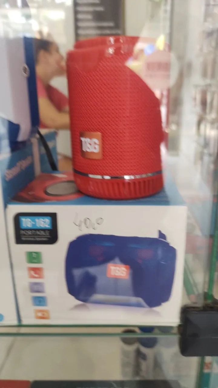 Caixa de Som Portátil Sem Fio 