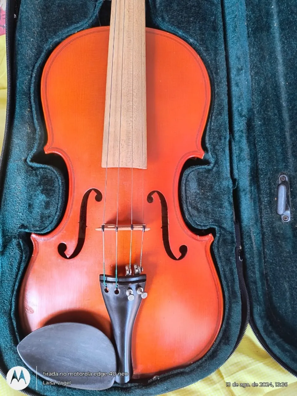 Violino Eletroacústico 4/4 Michael VNM40