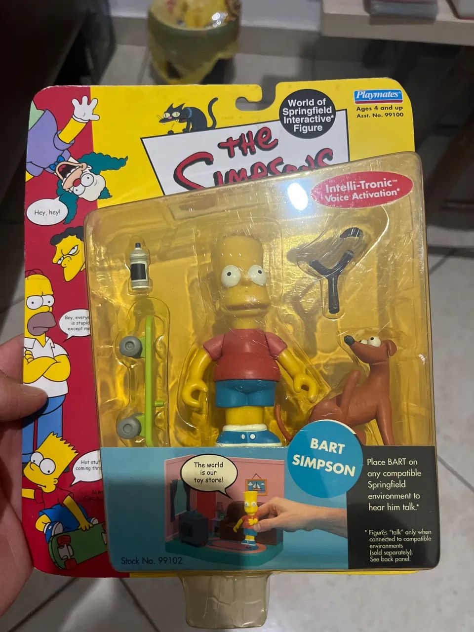 Figurines Vintage Les Simpson - Playmates 2000 - World Of Springfield - Neuves
