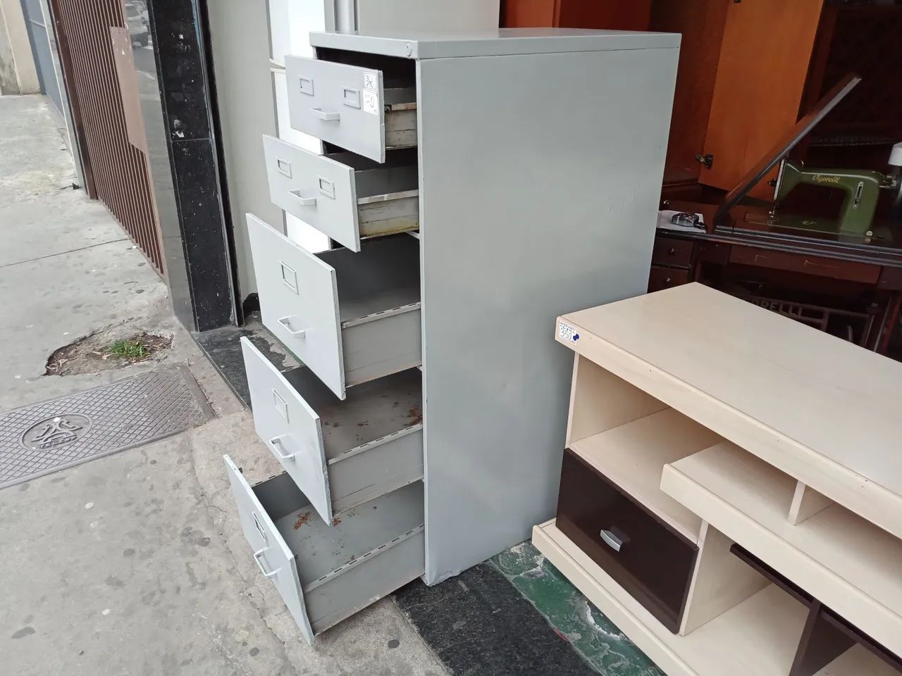 Arquivo de Aço com 5 Gavetas  - Foto 5