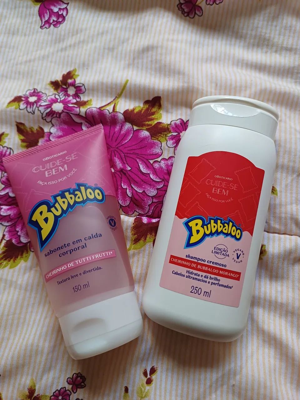 Kit Babbaloo  o boticário Sabonete e Shampoo Cremoso