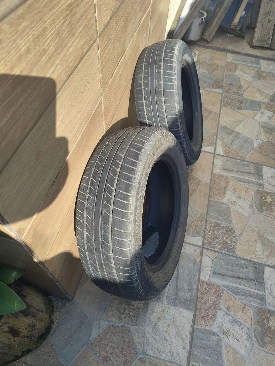 Pneus 185/60/14 usados  - Foto 4