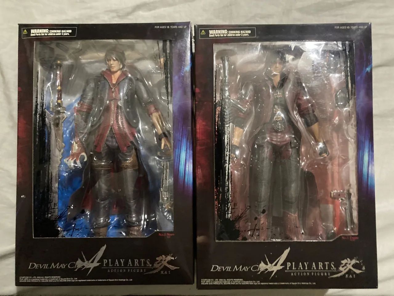 Dante E Nero- Devil May Cry 4 Play Arts Square