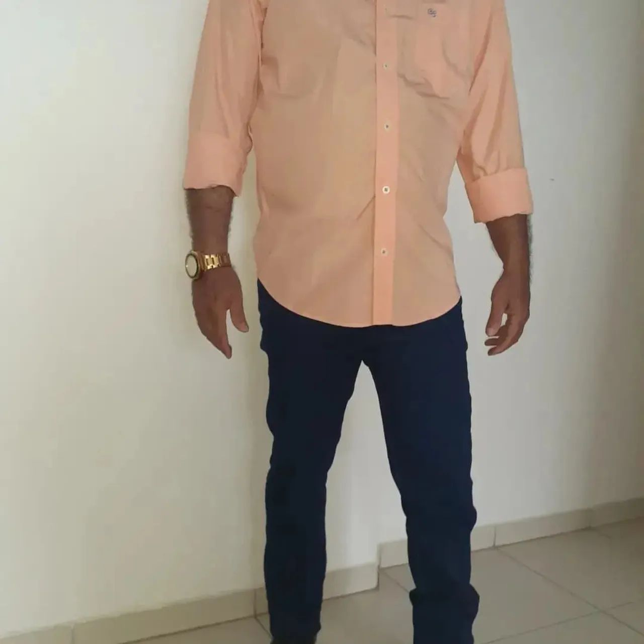 Souza Leão JEANS(FARDAMENTOS)Calças JEANS Básica Preta ou Azul em Lycra ambos os Sexos. - Foto 3