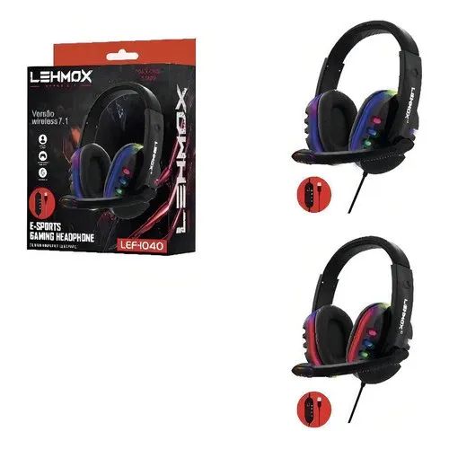 Fone Headset Usb Gamer Lehmox 7.1 Lef-1040 - Foto 6