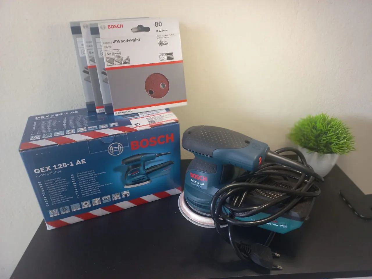 Lixadeira roto Orbital Bosch GEX 12564842066902018120