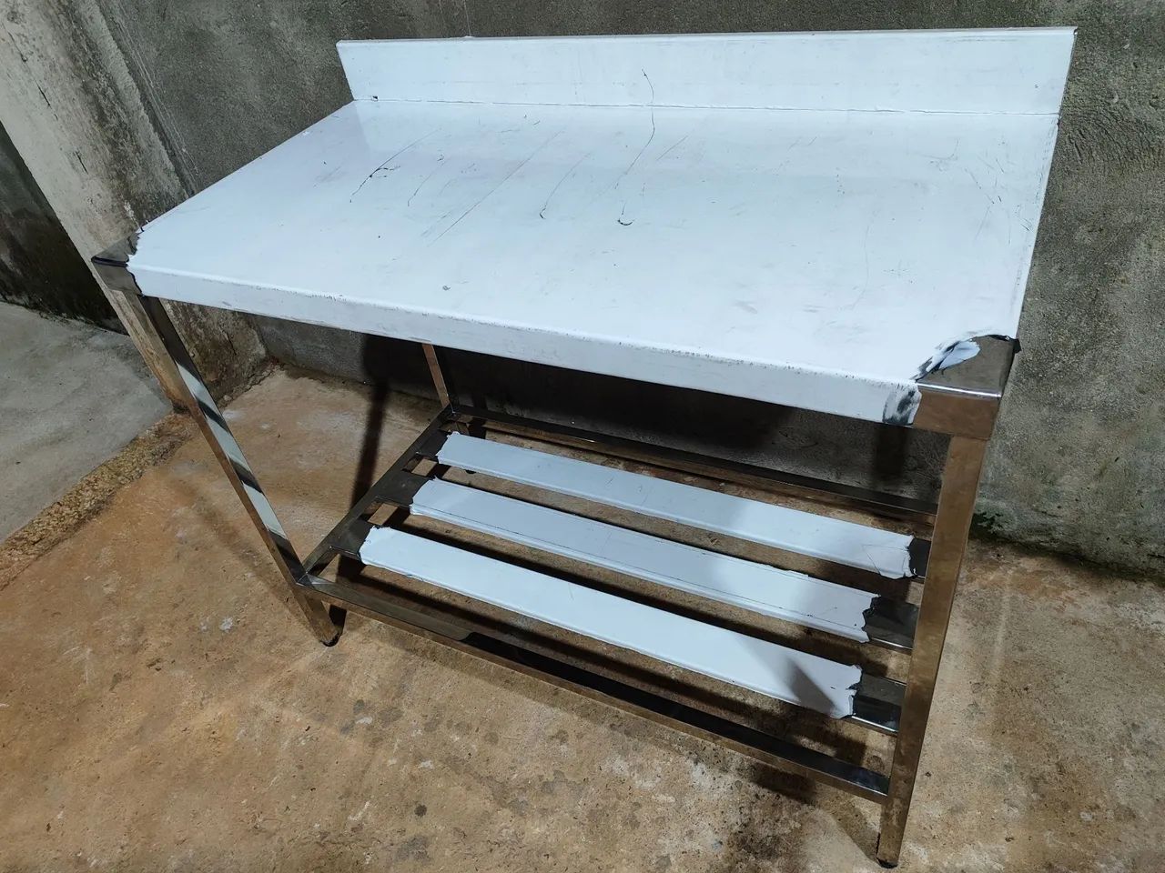 Mesa inox  1.20x60  A PRONTA ENTREGA  - Foto 2