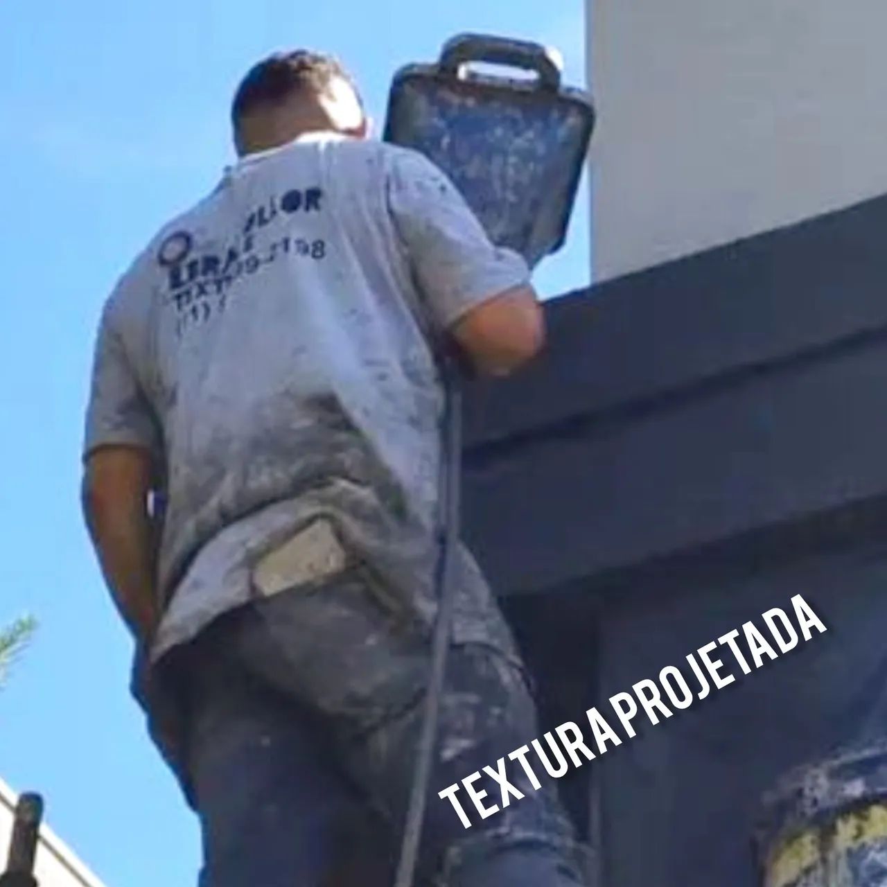 textura projetada e pedras naturais. - Foto 4