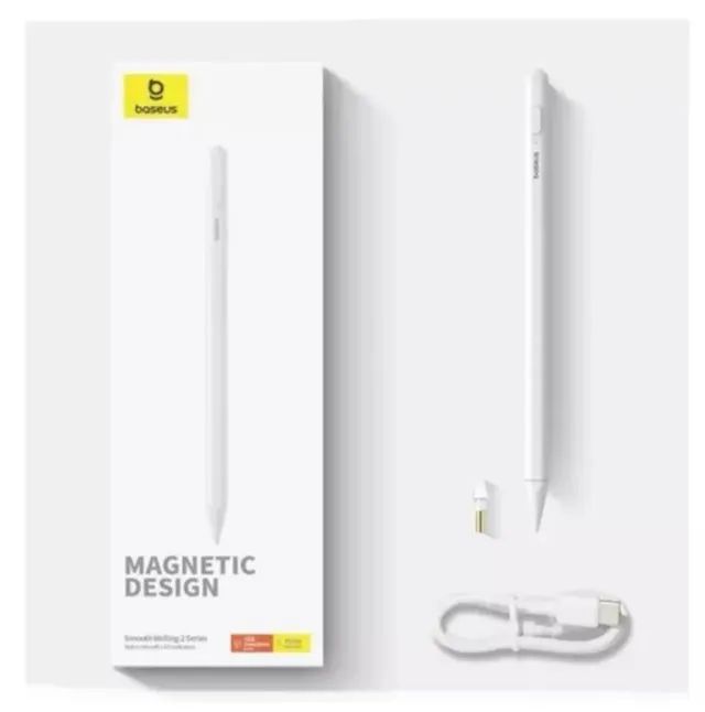 caneta para ipad Baseus Pencil Smooth Writing 2 Stylus Lite Magnetic Design - Foto 3