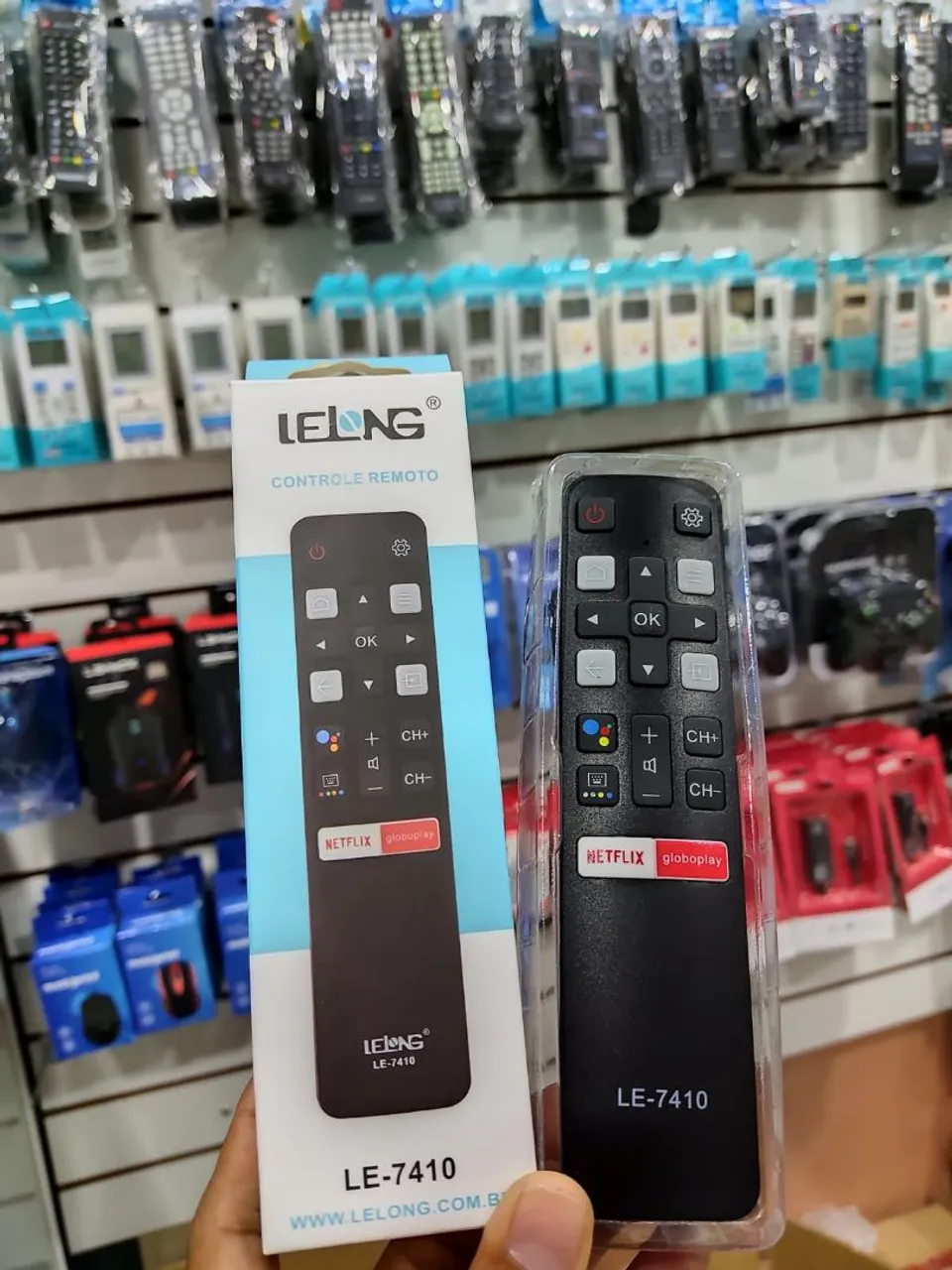 Controle para TV Semp TCl smartv ( fazemos entregas )