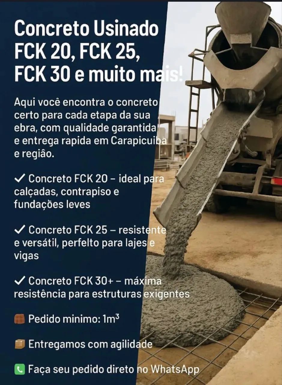 Concreto usinado64296125065346123