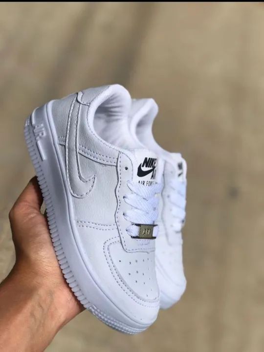Tênis  Infantil Force 1 - Branco