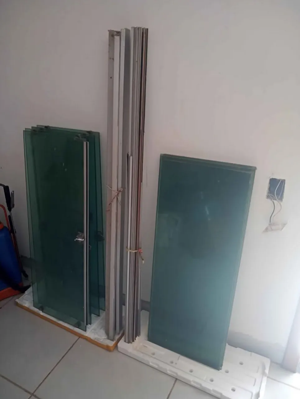 2 Janelas Blindex 1.10m X 1.50m