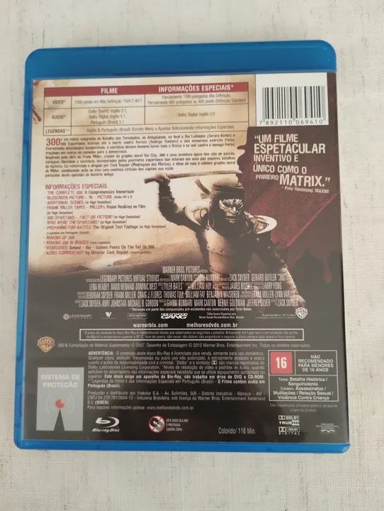 Blu-ray filme 300 - Foto 2