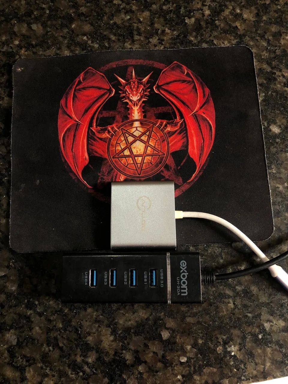 Kit MOBILADOR OTG+HUB+MOUSE PED no precinho pra vende logo