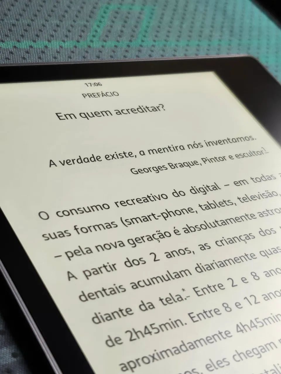 Kindle Oasis 9a Geração Seminovo 8gb - Foto 2