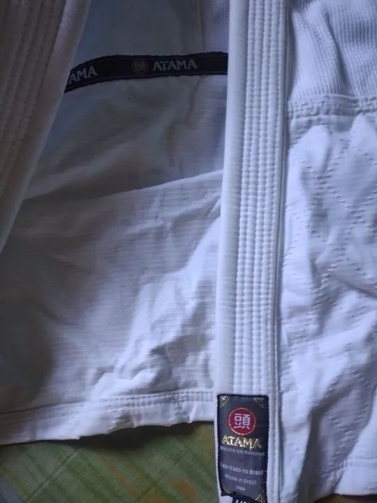 Kimono de Jiu-Jitsu Branco - Tamanho A - Foto 2