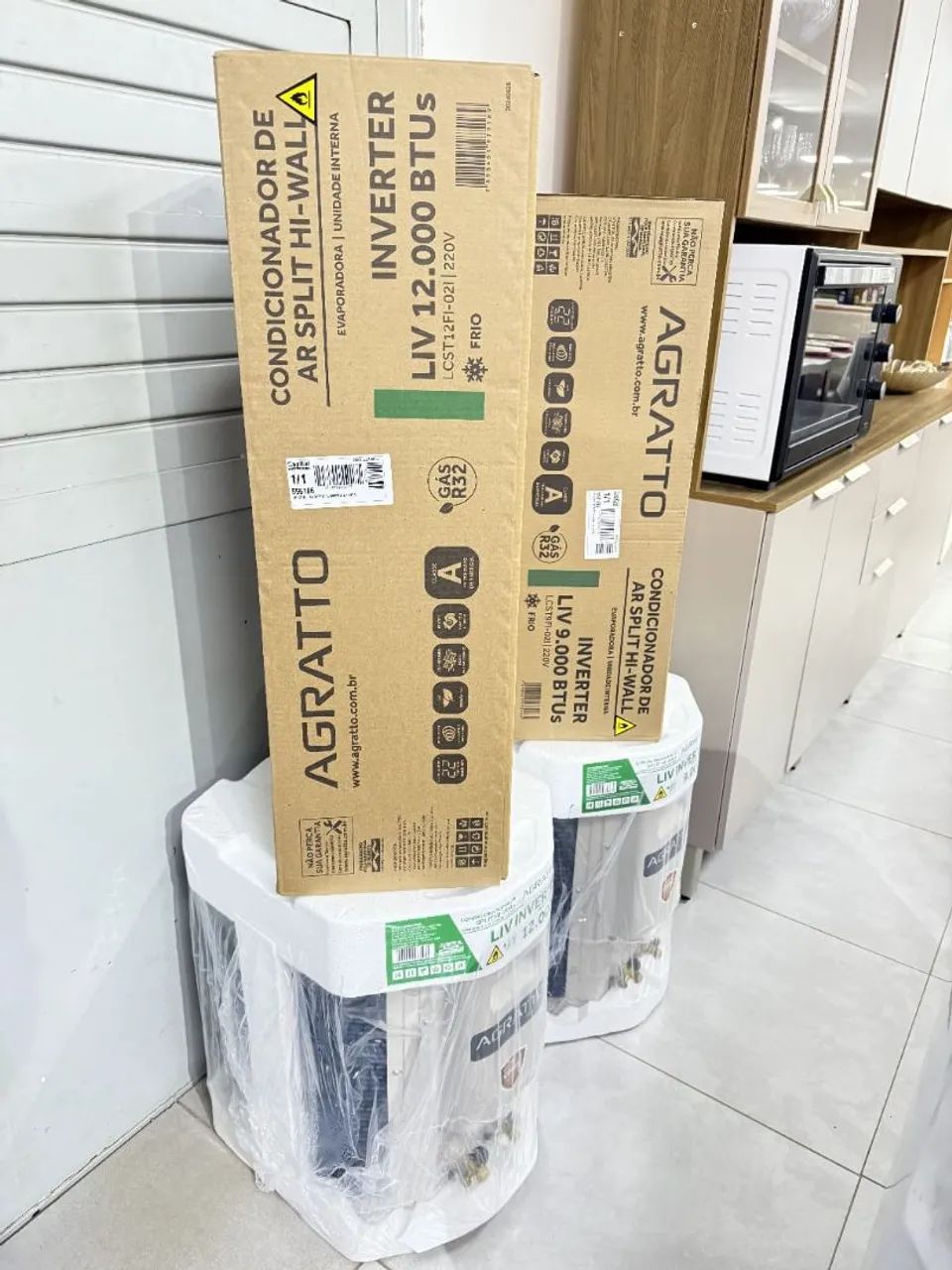 Ar Condicionado Split Inverter Agratto 12.000 BTUs - Foto 2