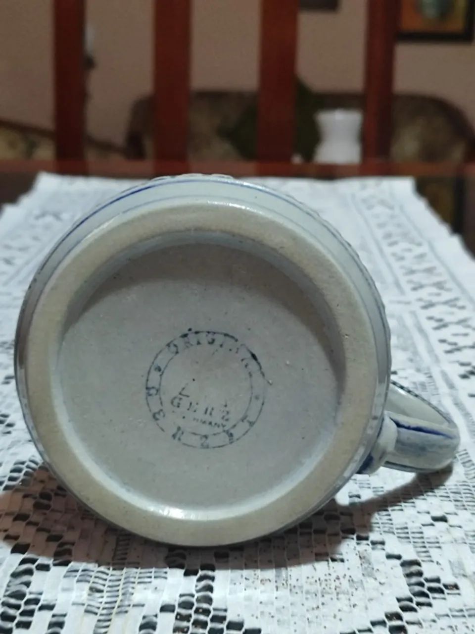 Caneca Alemã Original - GERZ - 1 Litro - Peça Rara de Colecionador - Foto 4