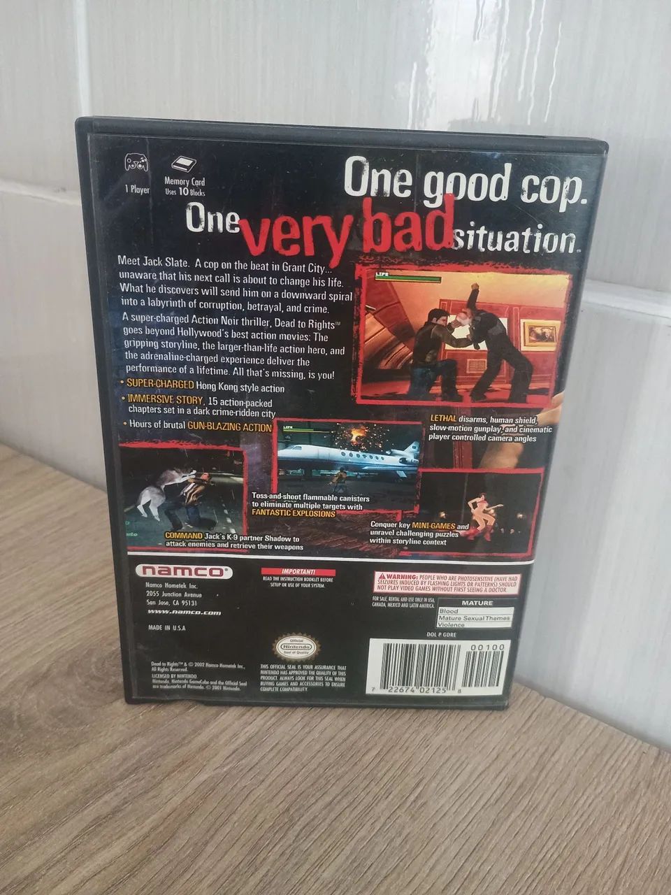Jogo GameCube _Dead to Rights original GameCube - Foto 3