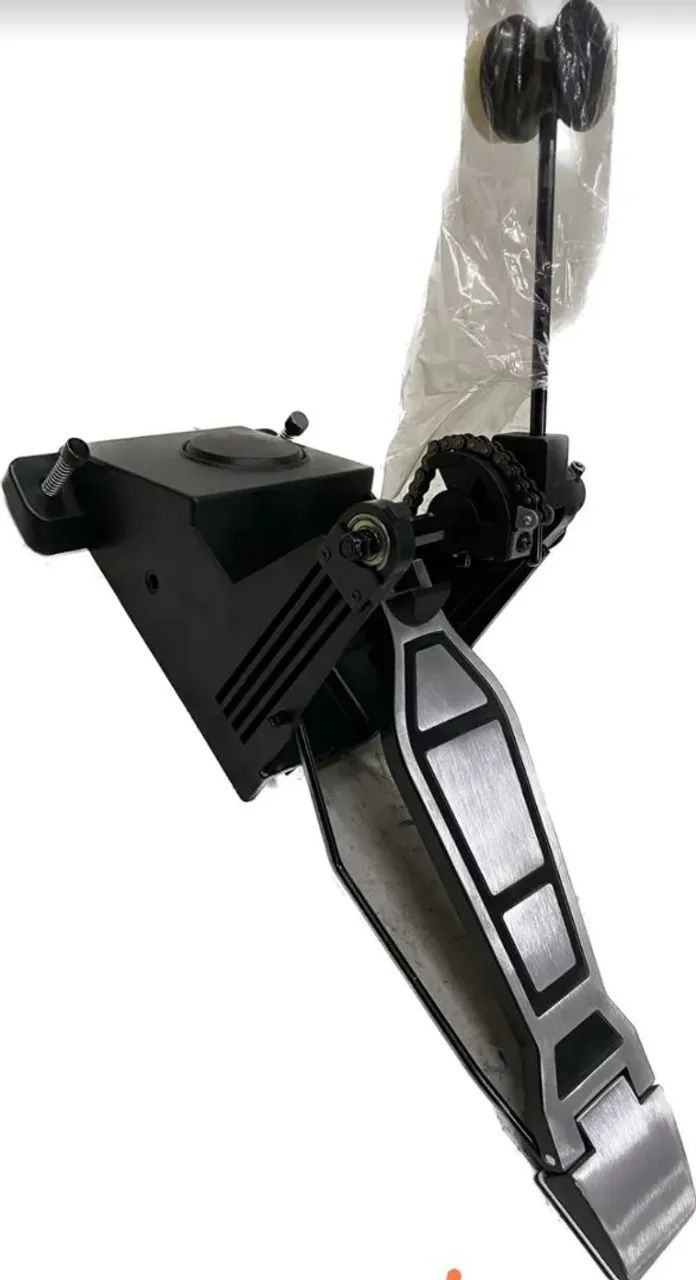 Bateria Eletrônica + Pedal + Estante NOVO - Foto 3