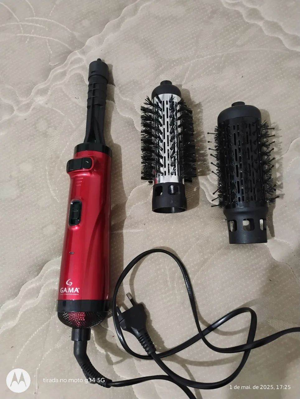 Secador de Cabelo Gama Italy com Escovas Rotativas