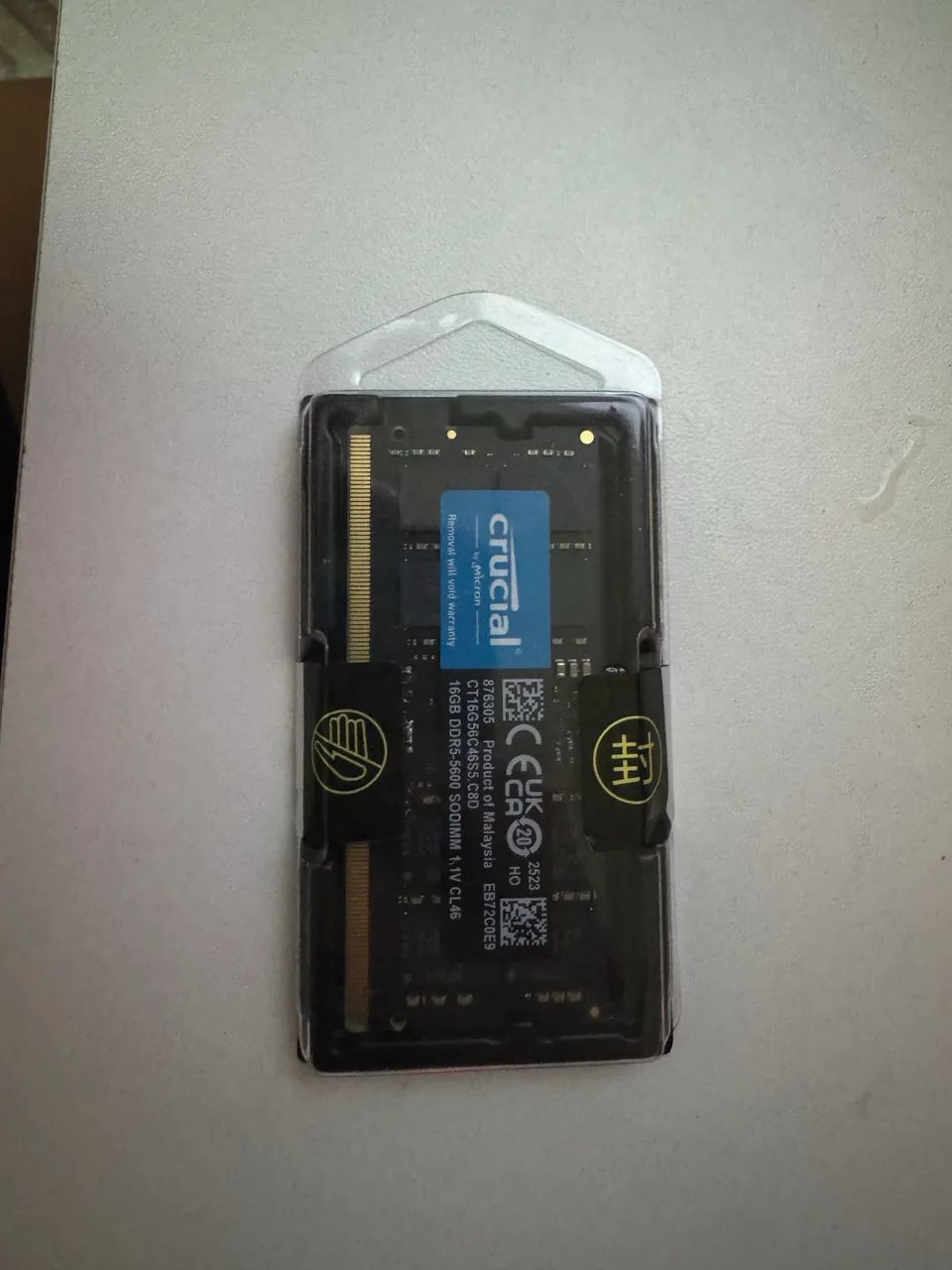 ?Crucial RAM 16GB DDR5 5600MHz laptop *SEALED*64317908140417120