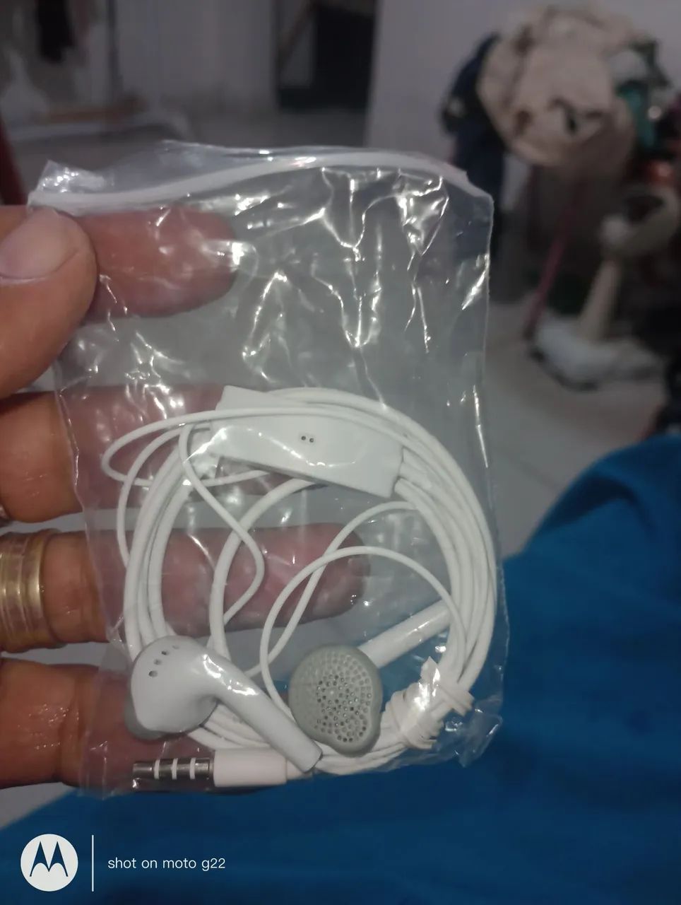 Fone de ouvido com fio novo - Foto 5