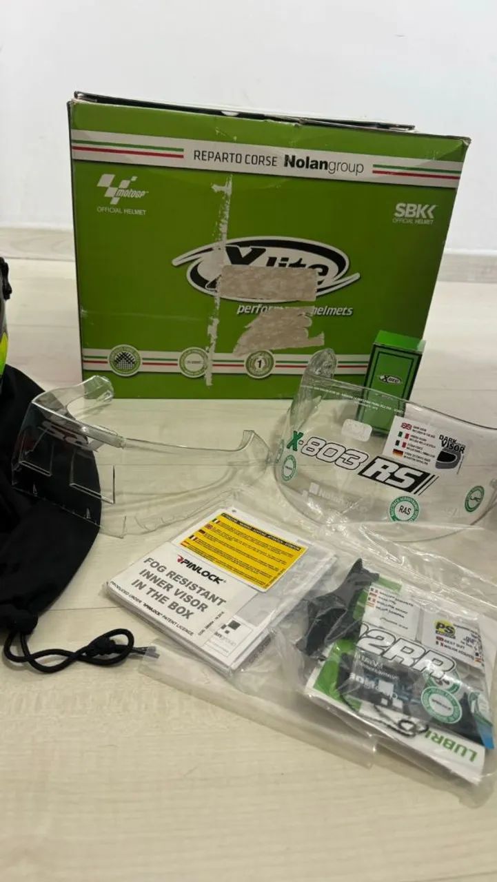 Capacete X-Lite X-803 Ultra Carbono. Tamanho 56. - Foto 5