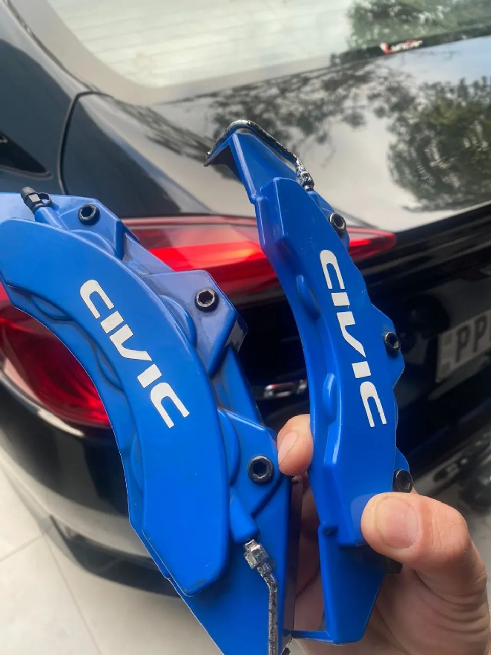 Capa pinça freios civic lado esquerdo