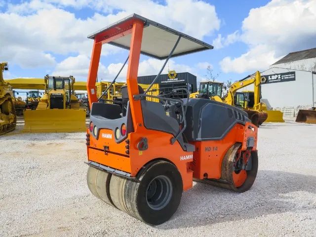 Rolo compactador Hamm HD14 2012 combinado - Foto 4