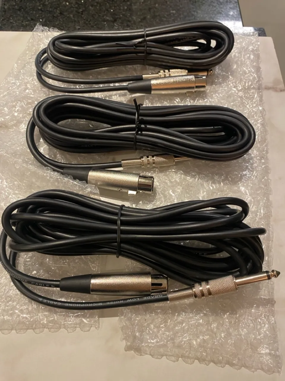 Cabos de Microfone P10 XLR