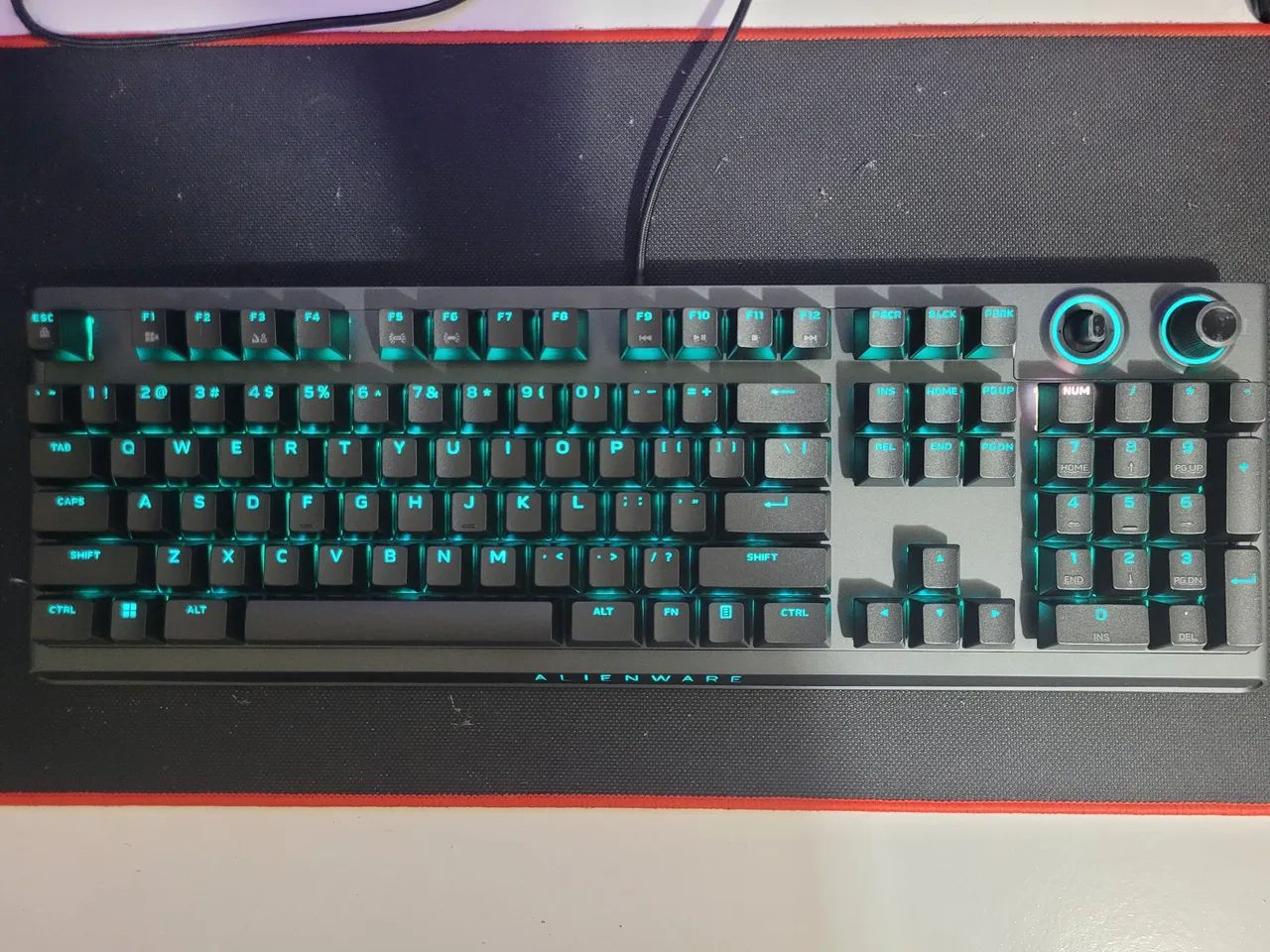 Teclado Gamer Alienware 920K - Tri-mode Wireless - Foto 5