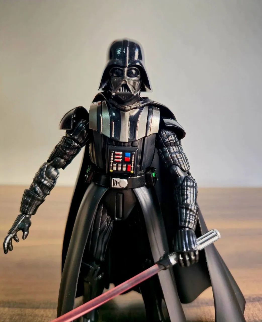 Action Figure Darth Vader - SH Figuarts Versão 1 Head Extra