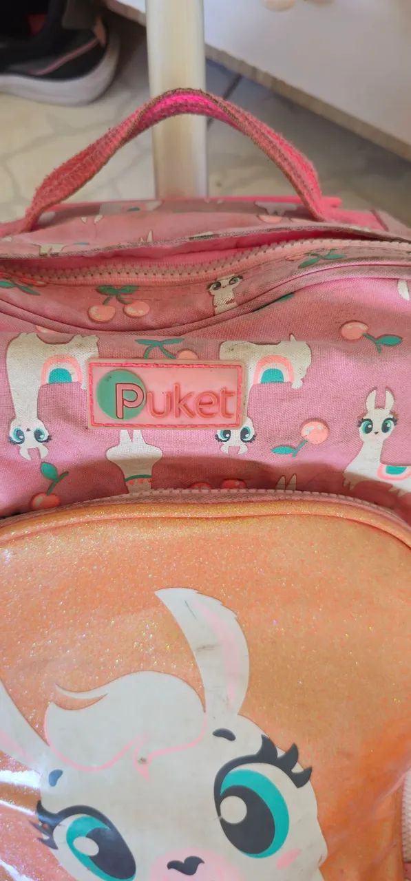 Mochila Infantil Puket Unicórnio