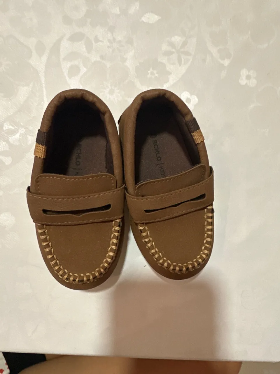 Mocassim marrom -Nr 19, R$ 30