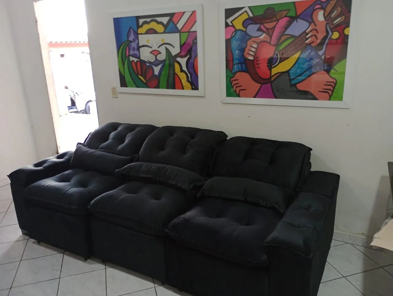 Sofás retrátil e reclinável Premium, A pronta entrega  - Foto 4