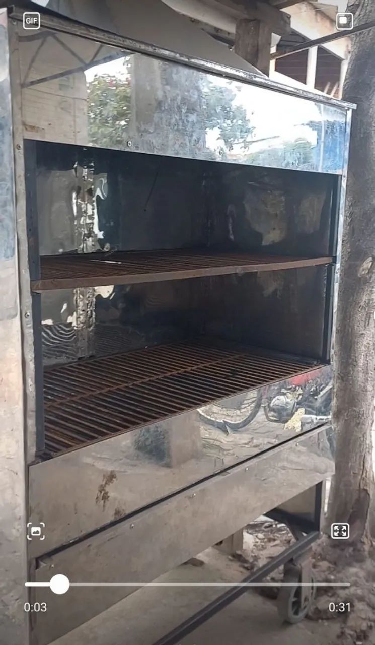Churrasqueira inox profissional  - Foto 3