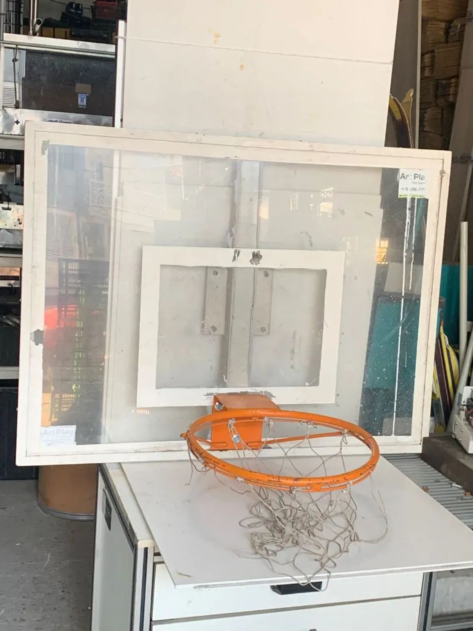 Tabela de Basquete acrílico 