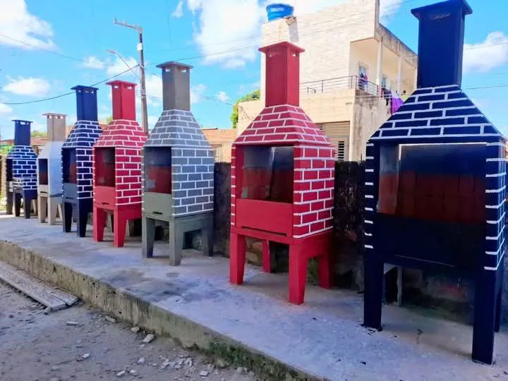 CHURRASQUEIRAS PRÉ-MOLDADAS A PRONTA ENTREGA 