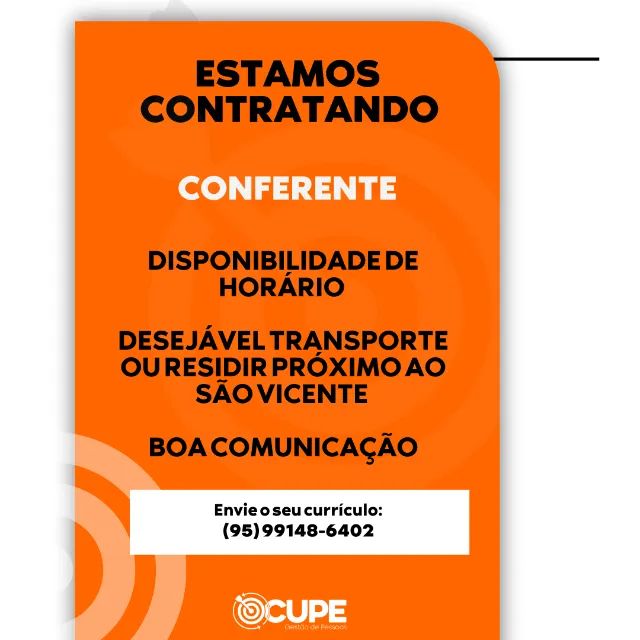 ESTAMOS CONTRATANDO!