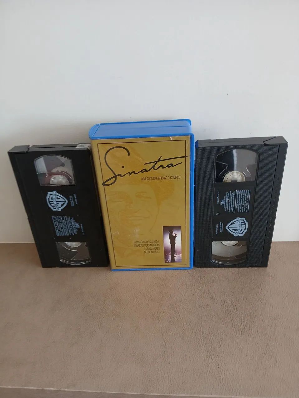 Fitas VHS Sinatra A Música Era Apenas o Começo - Raridade