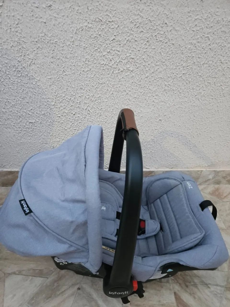 Carrinho de bebê Infanti Breeze + bebê conforto  - Foto 5
