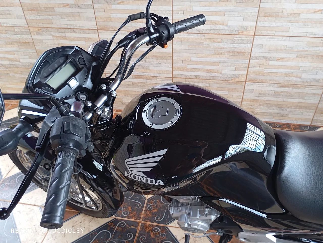 Honda CG160 - 2019 - Preta  - Foto 2