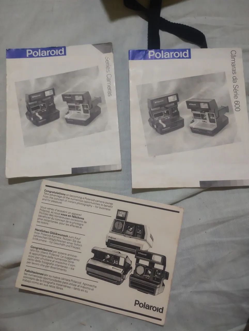 Câmeras Polaroid Vintage - Colecionador/Uso