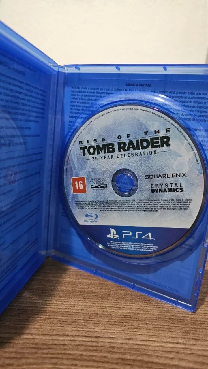 Jogo Rise of the Tomb Raider - Comemoração de 20 anos - PS4 - Foto 3