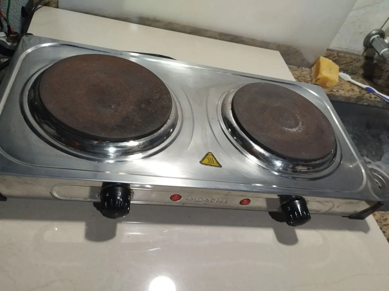 Fogão elétrico duas bocas