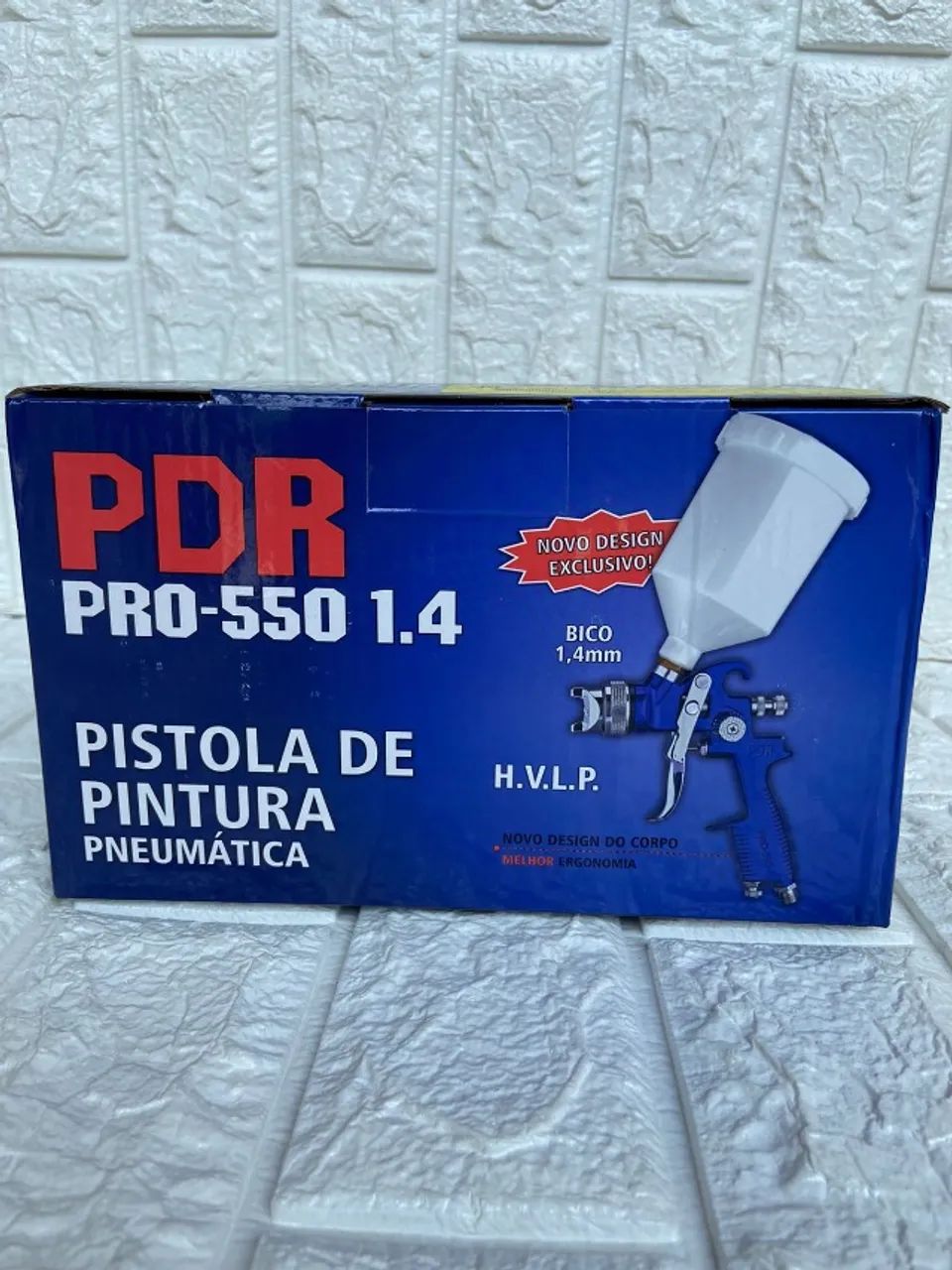 Pistola Pneumática Profissional - Pintura Precisa e Uniforme