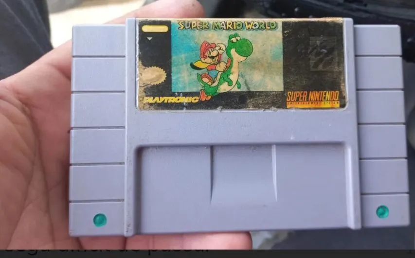 Super Mario World - Cartucho SNES