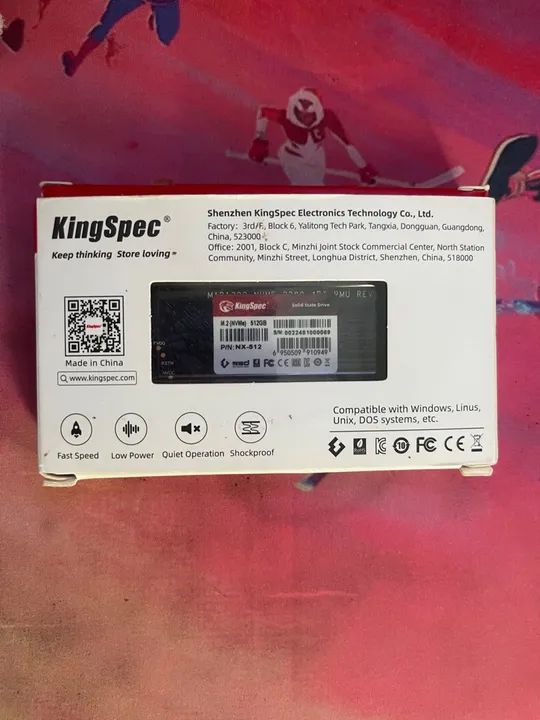 SSD M2 KingSpec 512GB